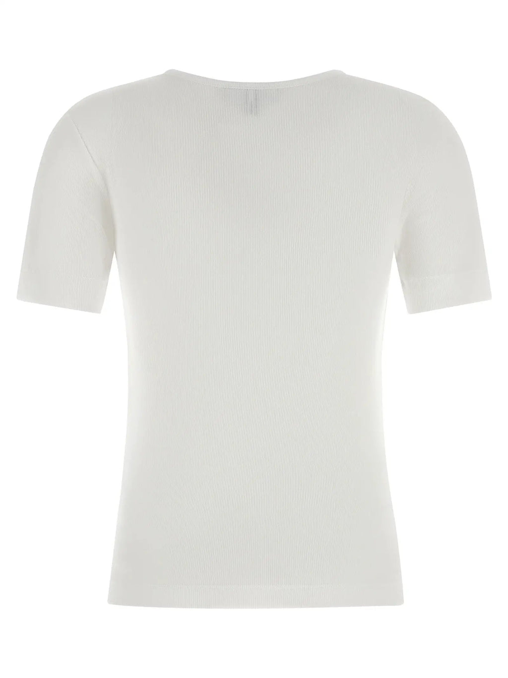 Ganni White Organic Cotton T-Shirt