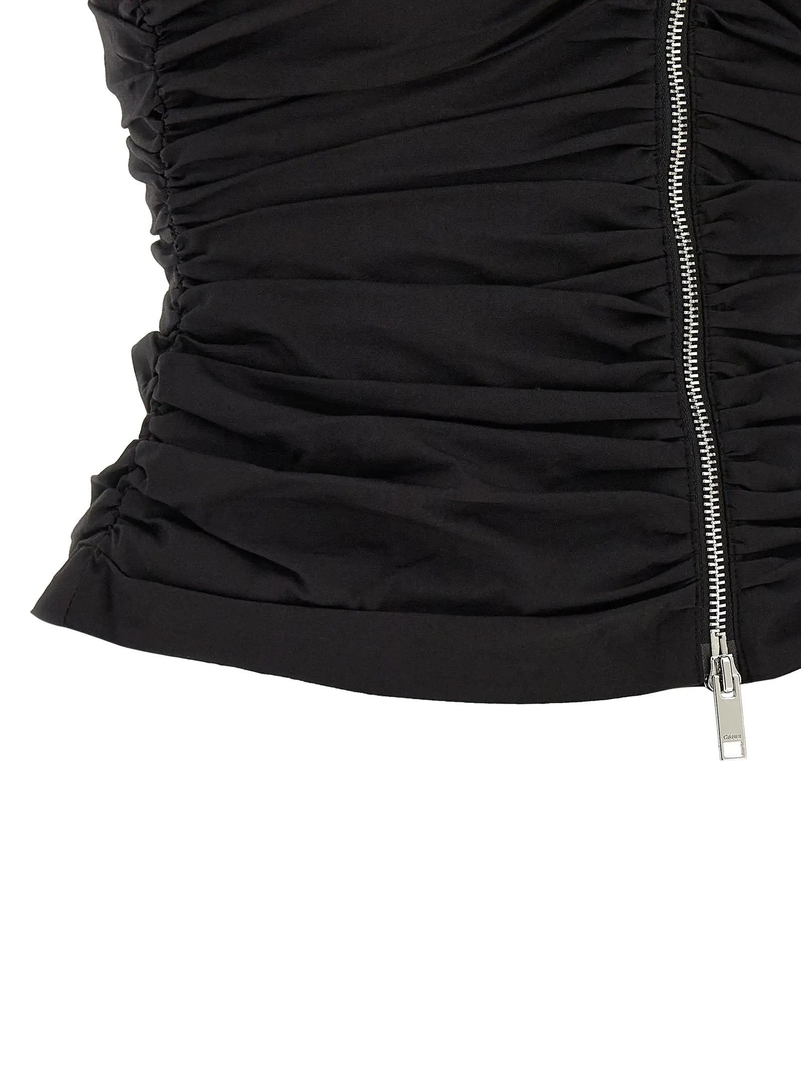 Ganni Black Cotton Shirt