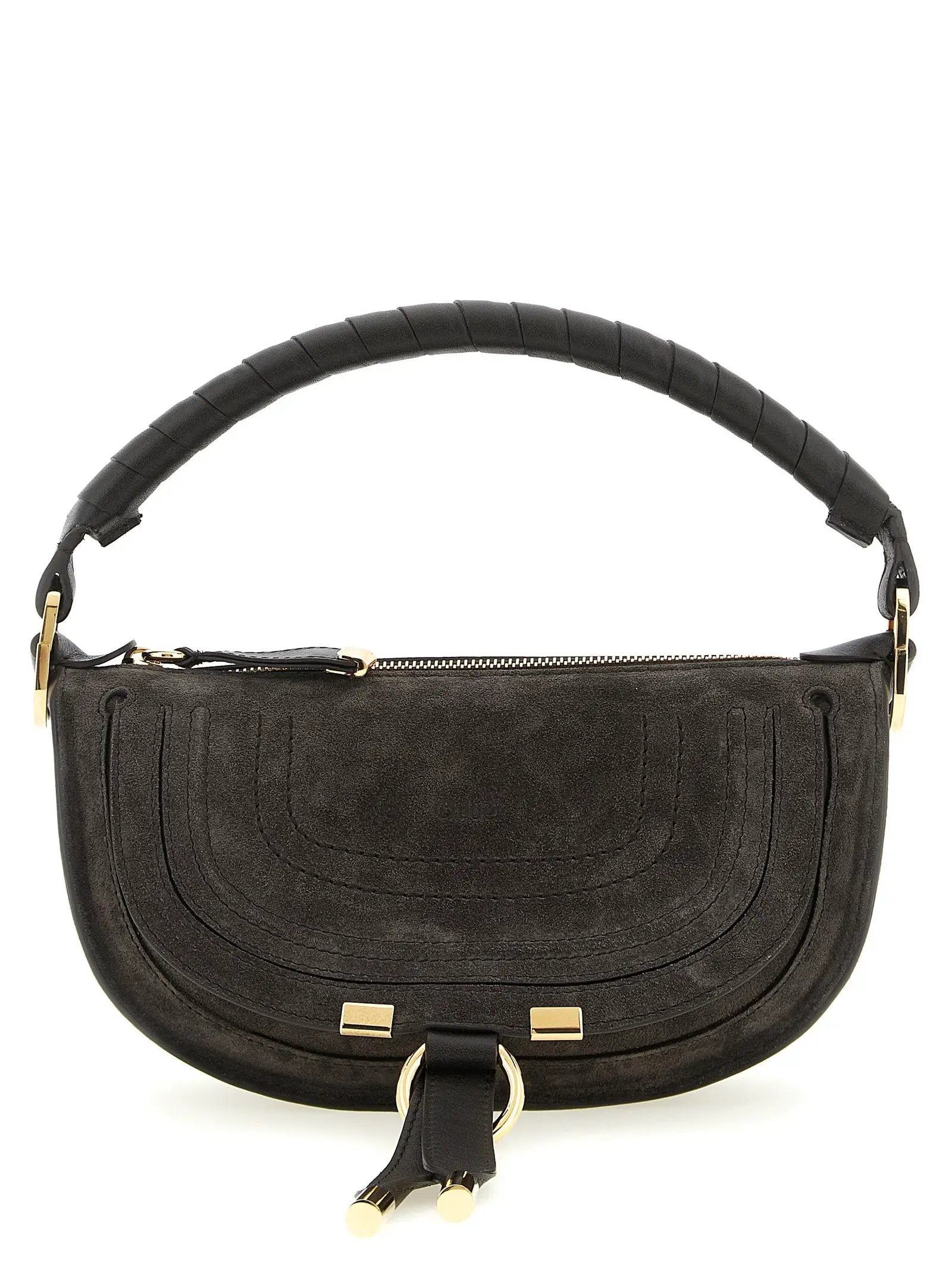 Chloé Brown Calfskin Shoulder Bag