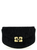Ganni Black Polyester Cardholder