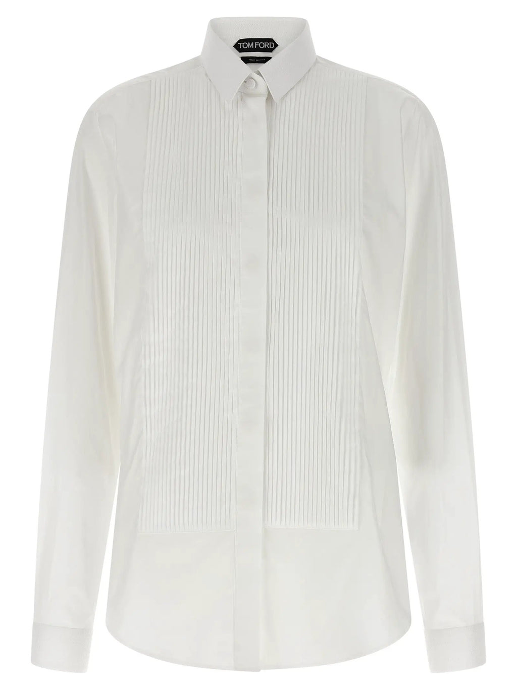 Tom Ford White Cotton Blouse