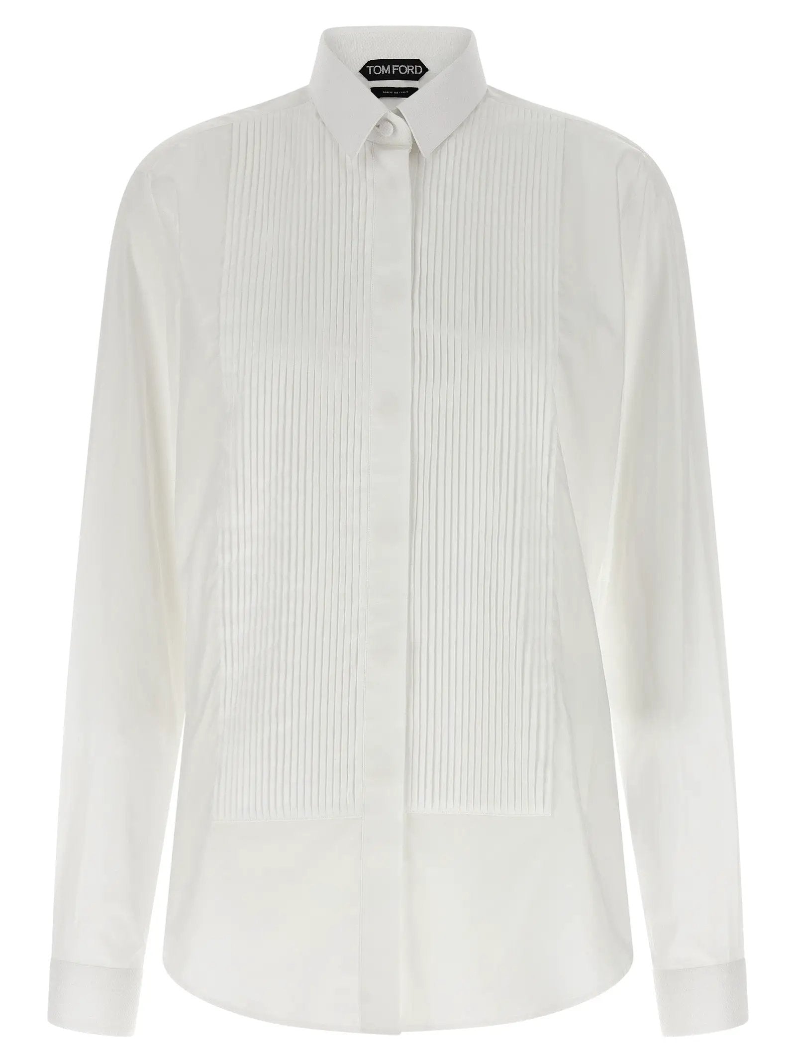 Tom Ford White Cotton Blouse