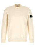 Stone Island Beige Cotton Sweatshirt