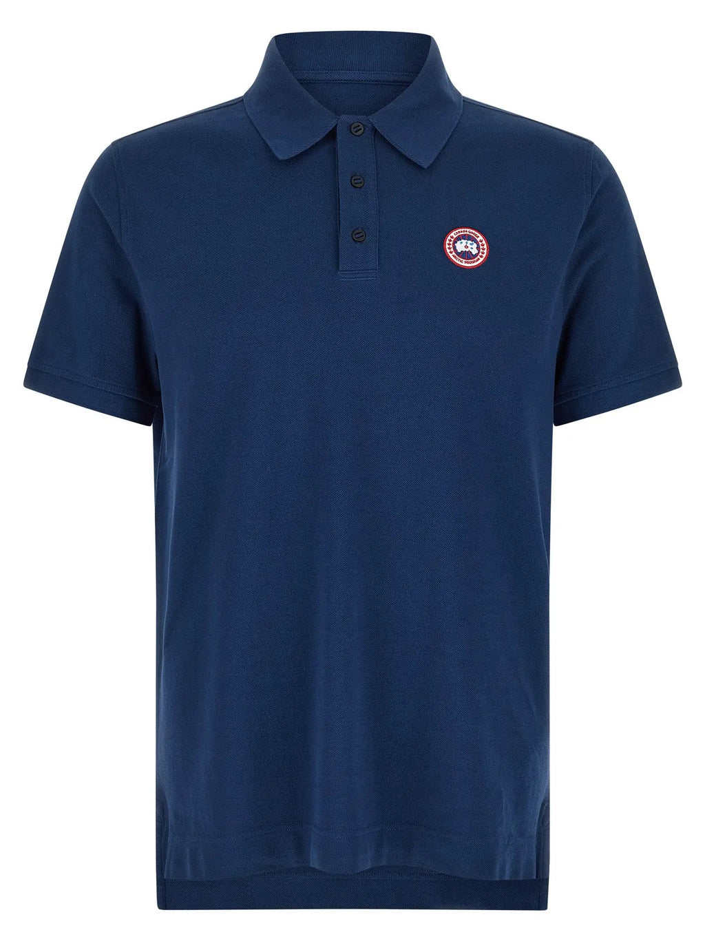 Polo en coton bleu Canada Goose