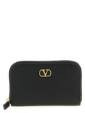 Valentino Garavani Black Calfskin Cardholder