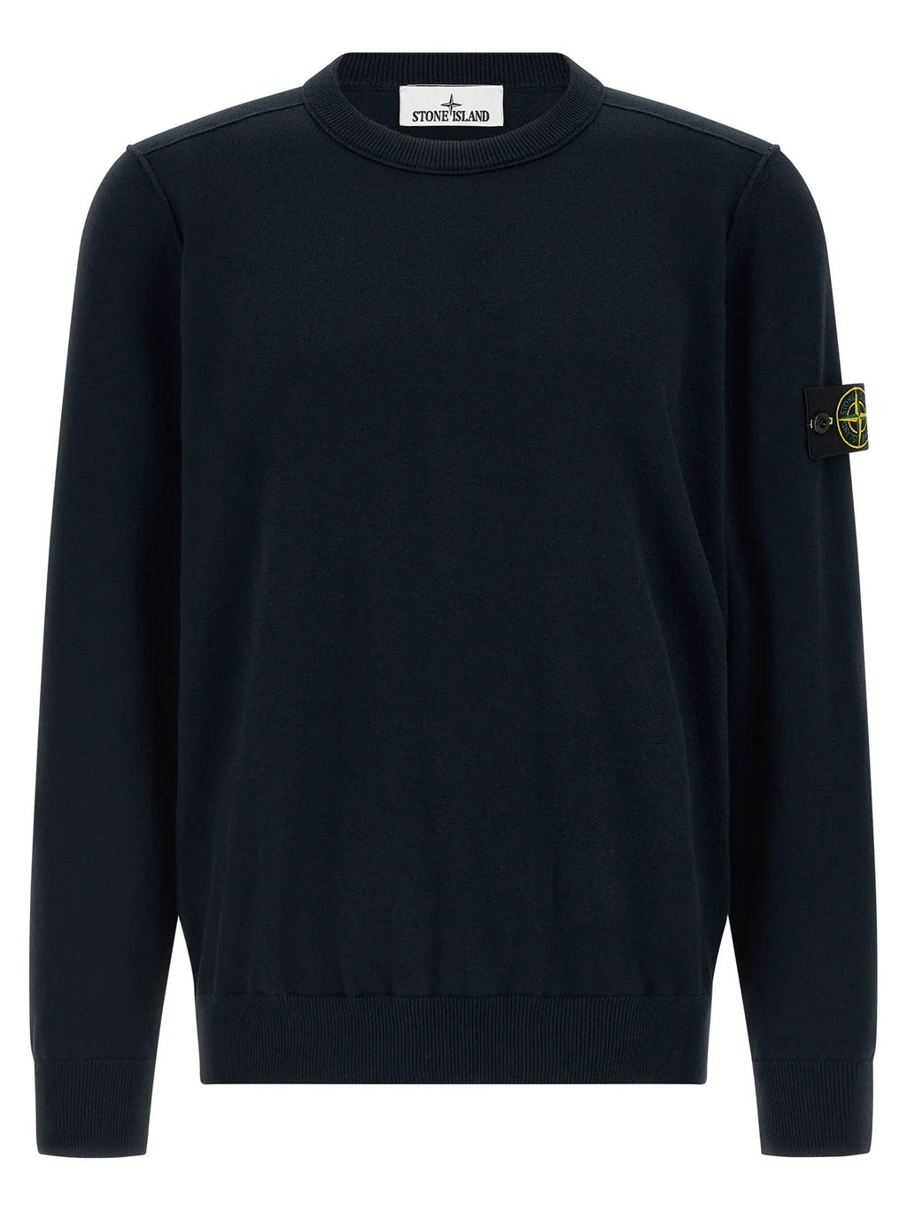 Stone Island Blue Cotton Cardigan