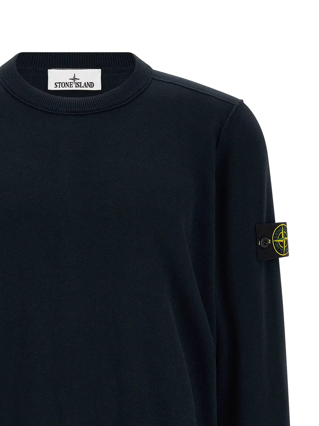 Stone Island Blue Cotton Cardigan