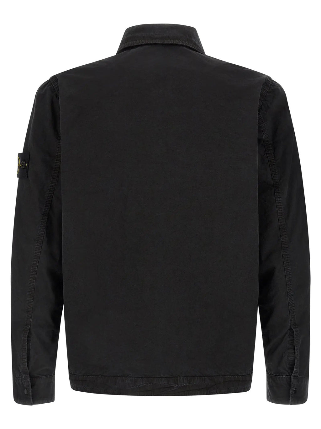 Stone Island Black Cotton Blouse