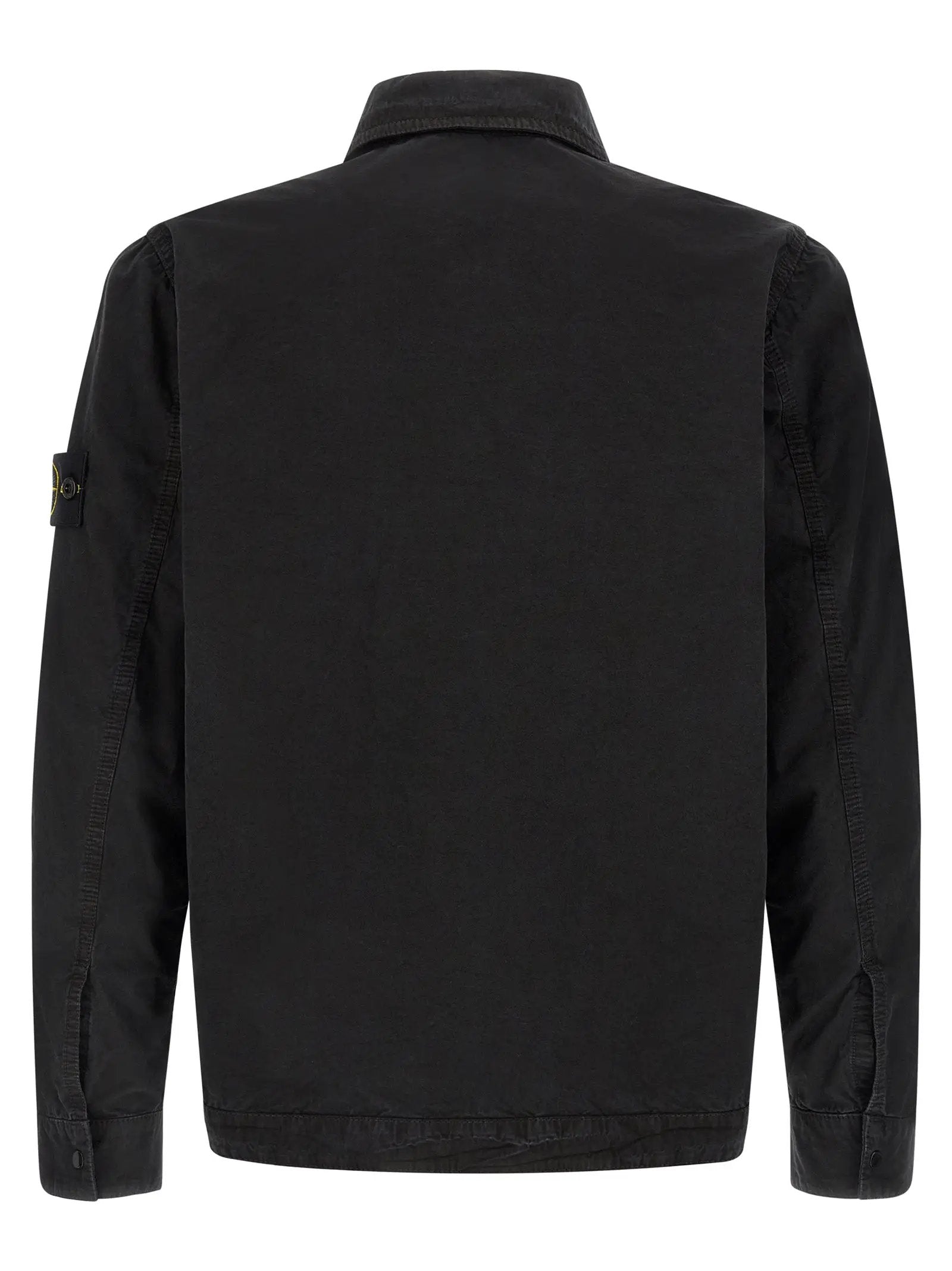 Stone Island Black Cotton Blouse