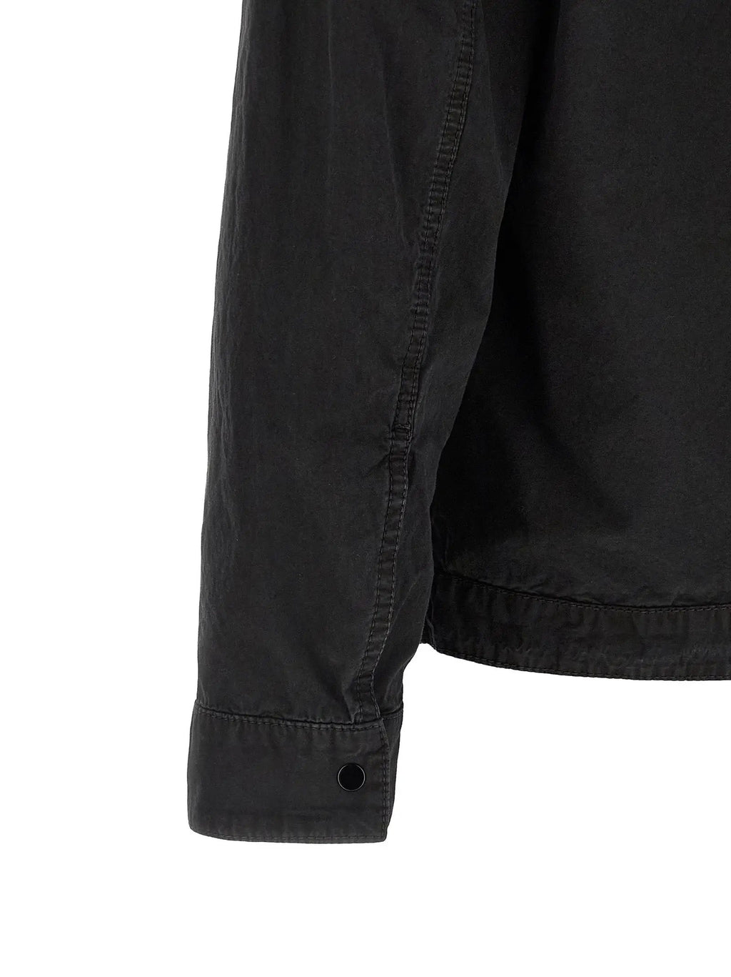 Stone Island Black Cotton Blouse