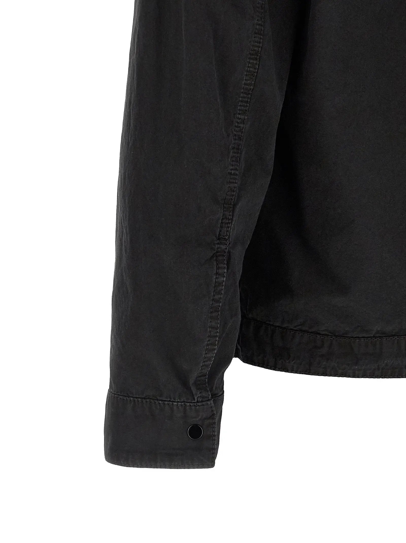 Stone Island Black Cotton Blouse