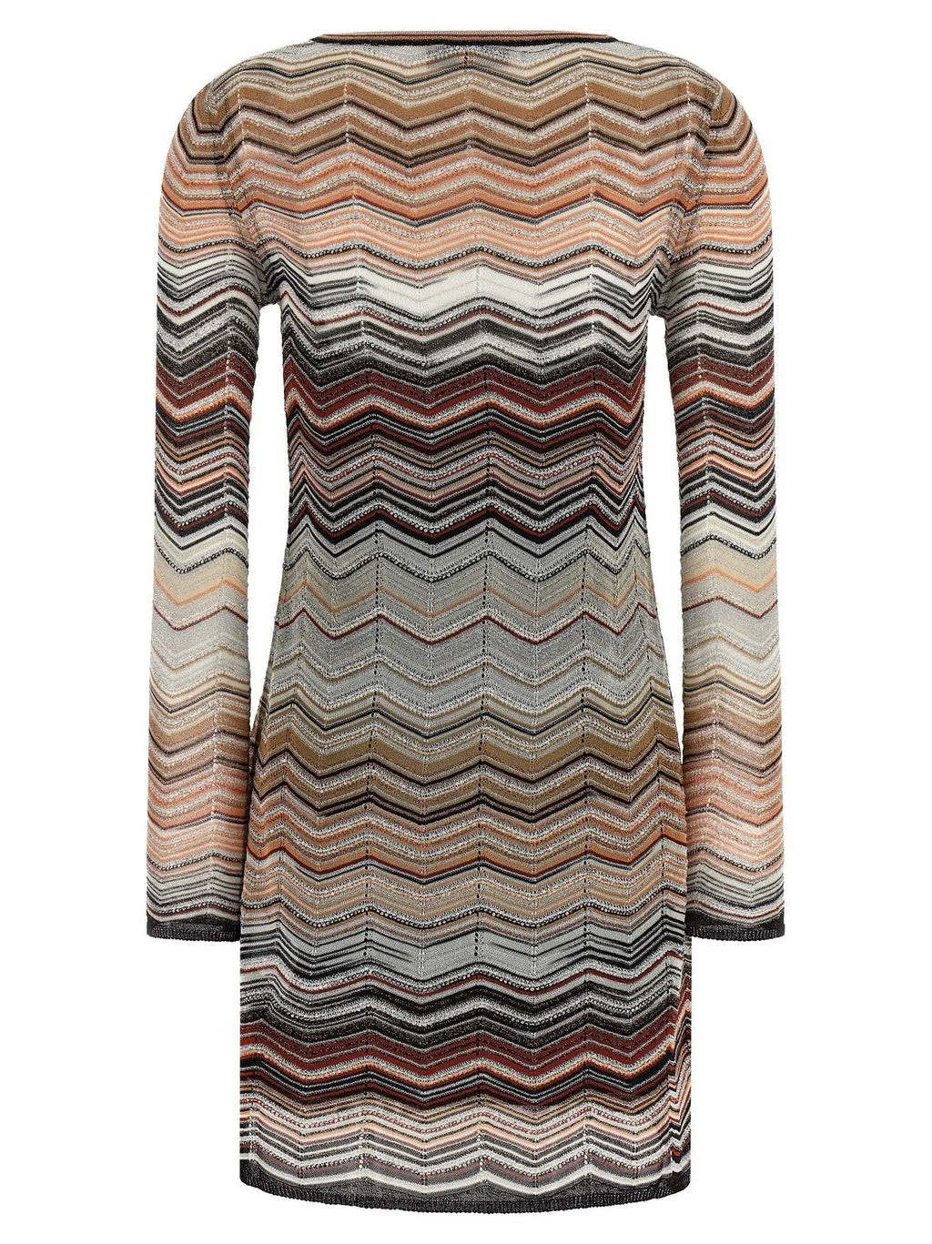 Missoni Brown Viscose Short Dress