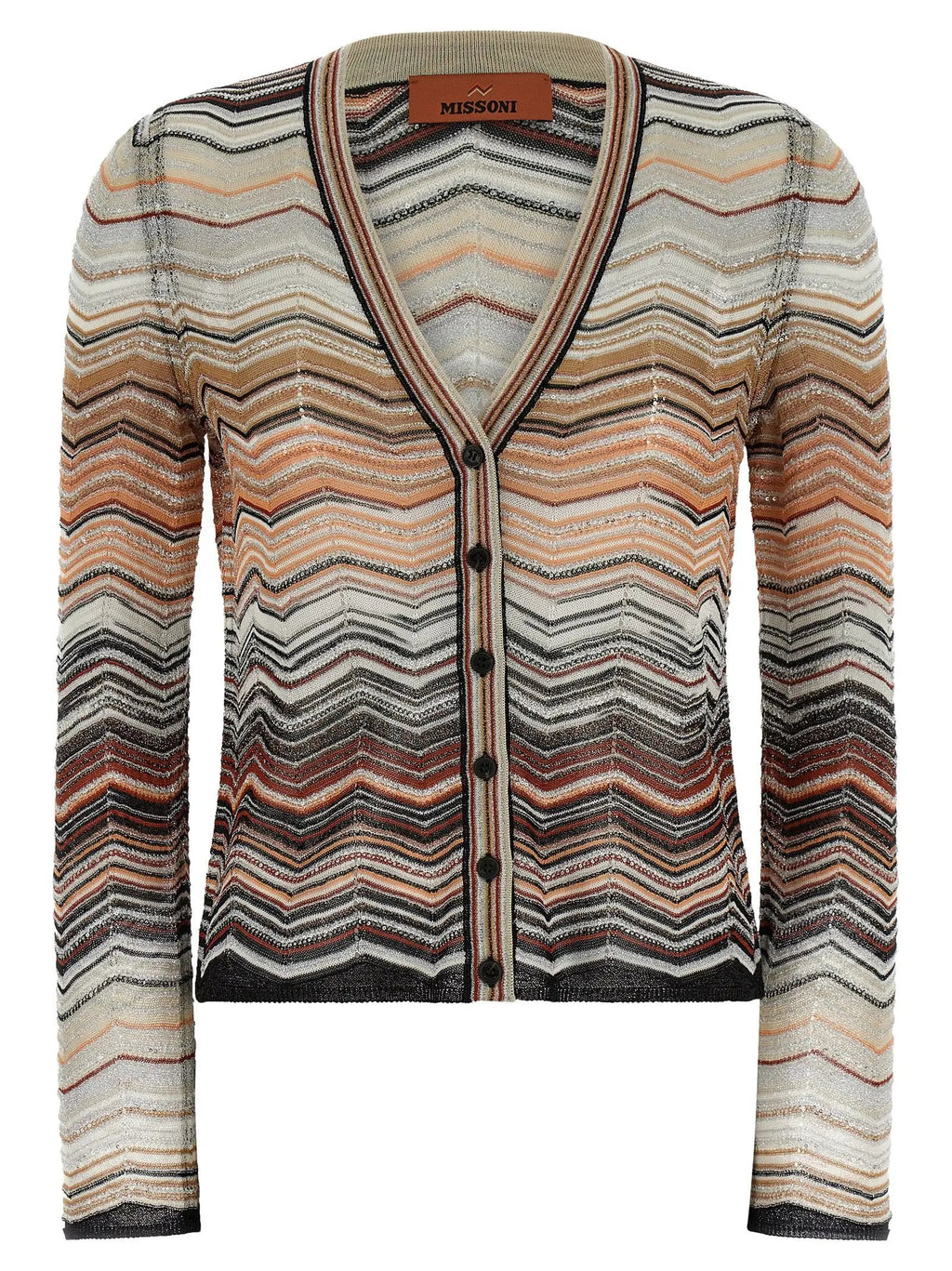 Missoni Brown Viscose Cardigan