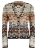 Missoni Brown Viscose Cardigan