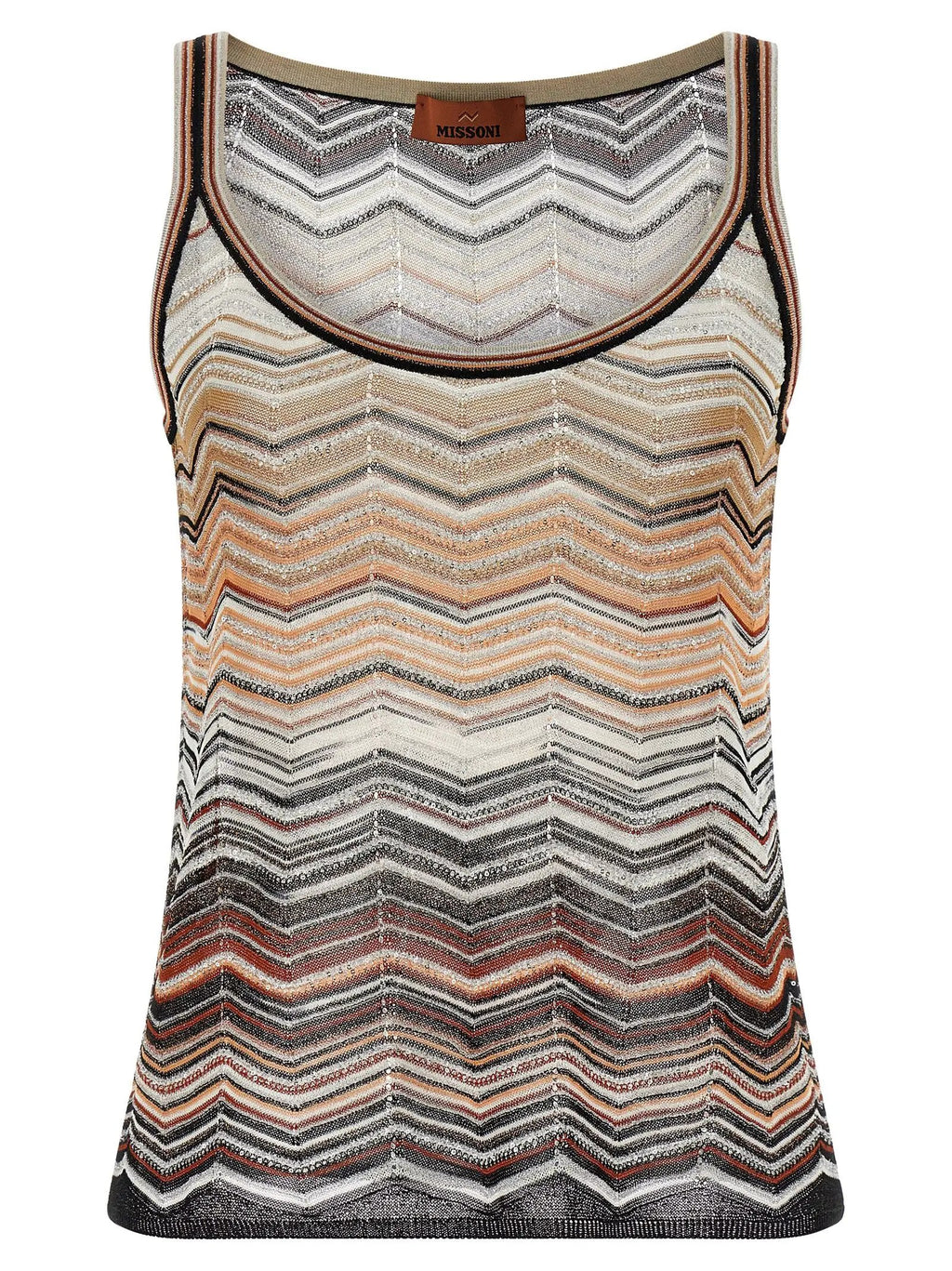 Missoni Multicolor Viscose Tank Tops