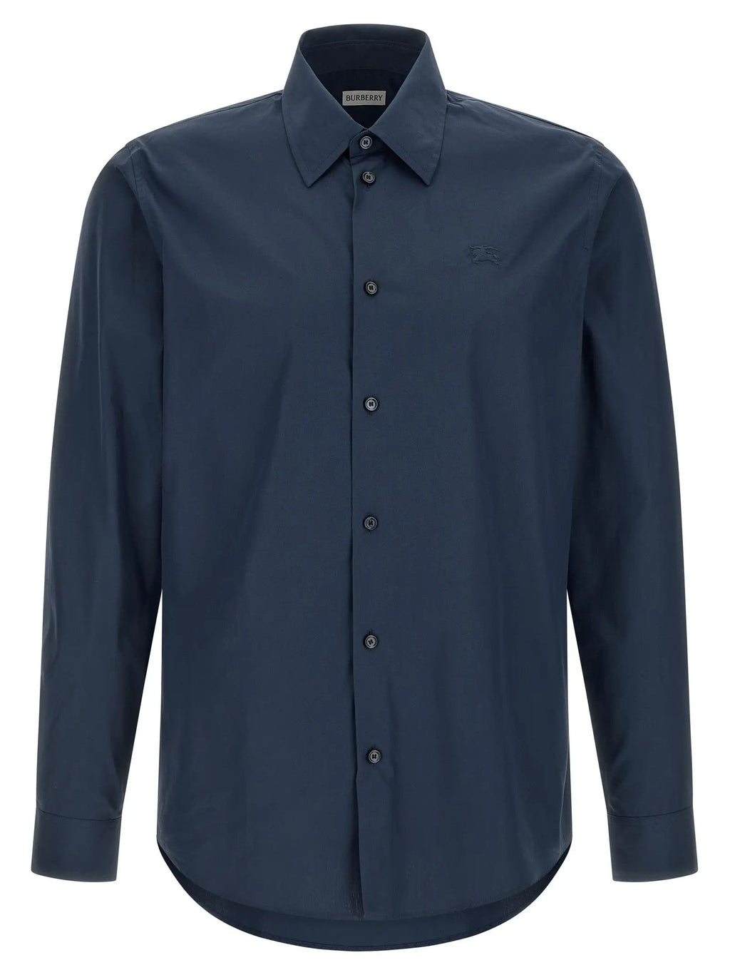Burberry Blue Cotton Blouse