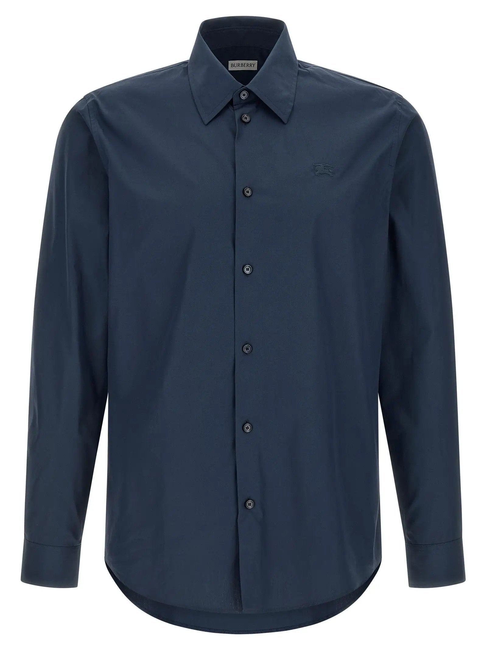 Burberry Blue Cotton Blouse