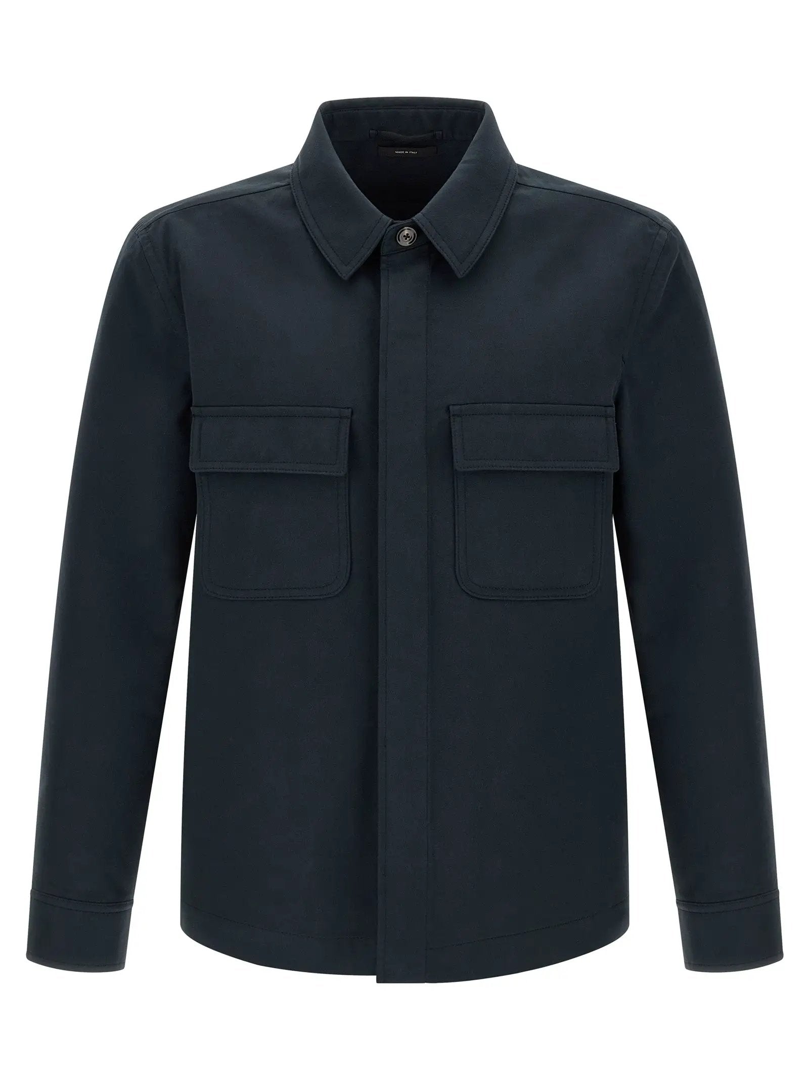 Tom Ford Blue Cotton Blouse
