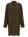 Tom Ford Bicolor Silk Midi Dress