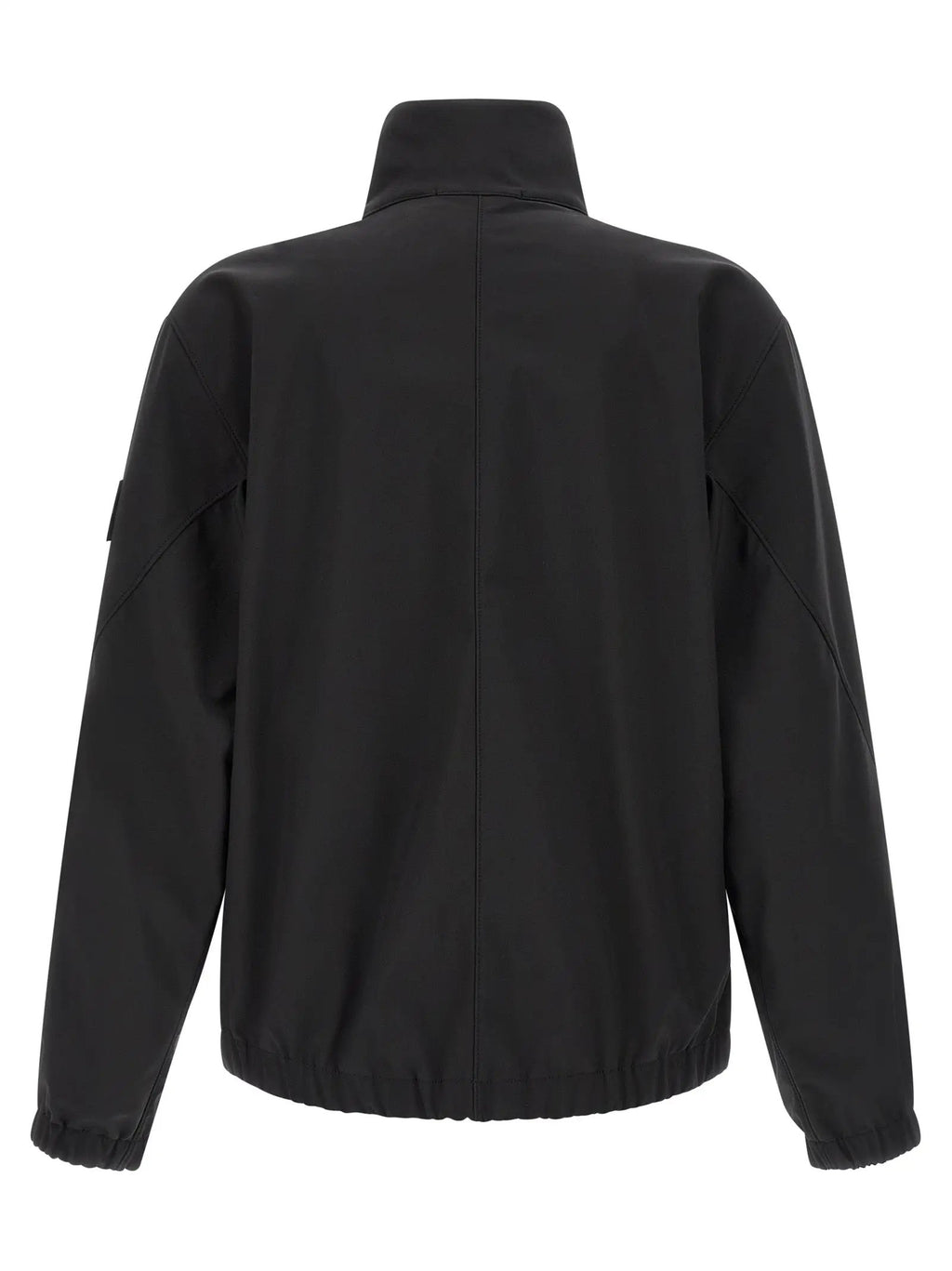 Stone Island Black Polyester Shell Jacket