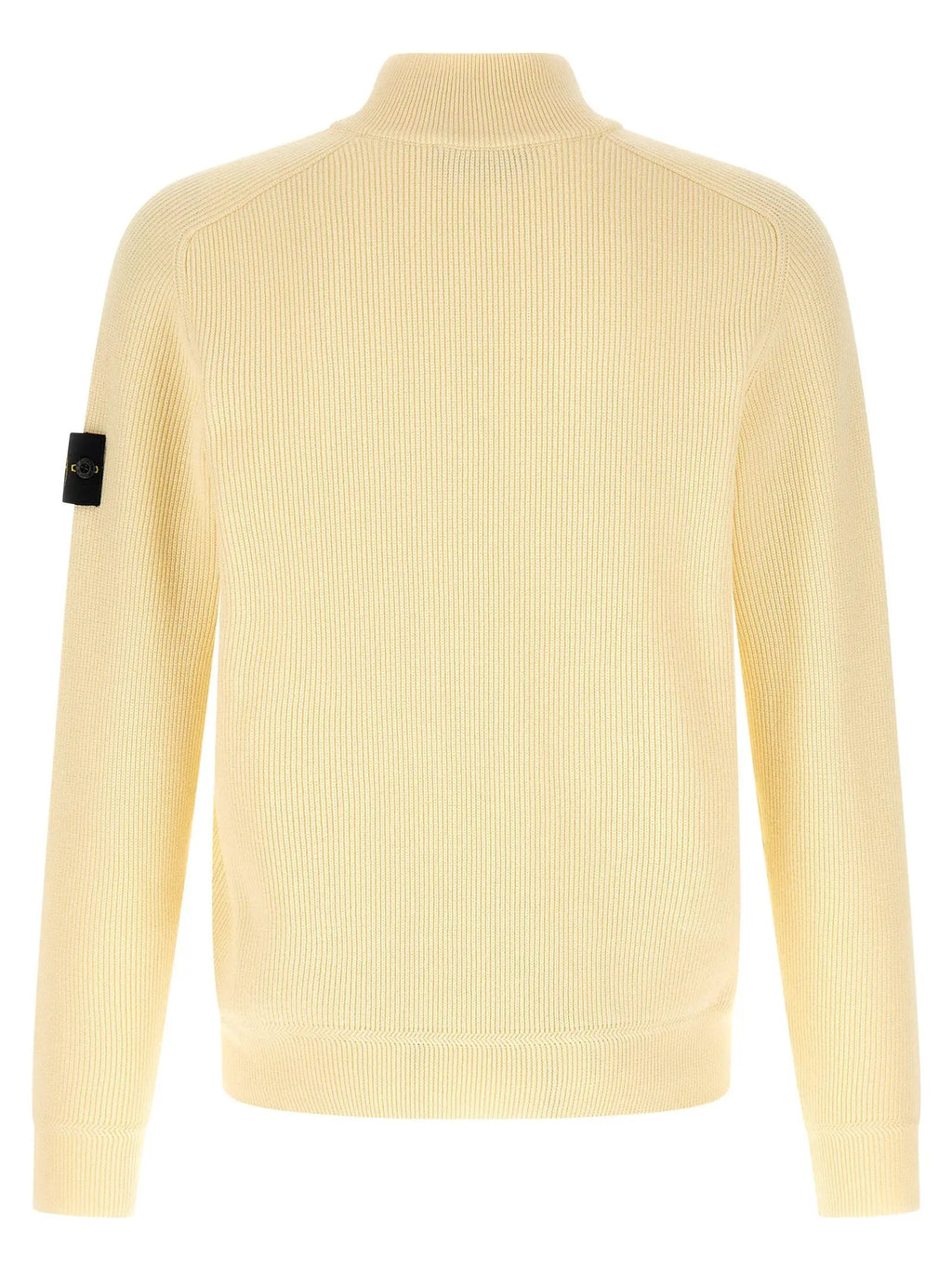 Stone Island Beige Cotton Cardigan