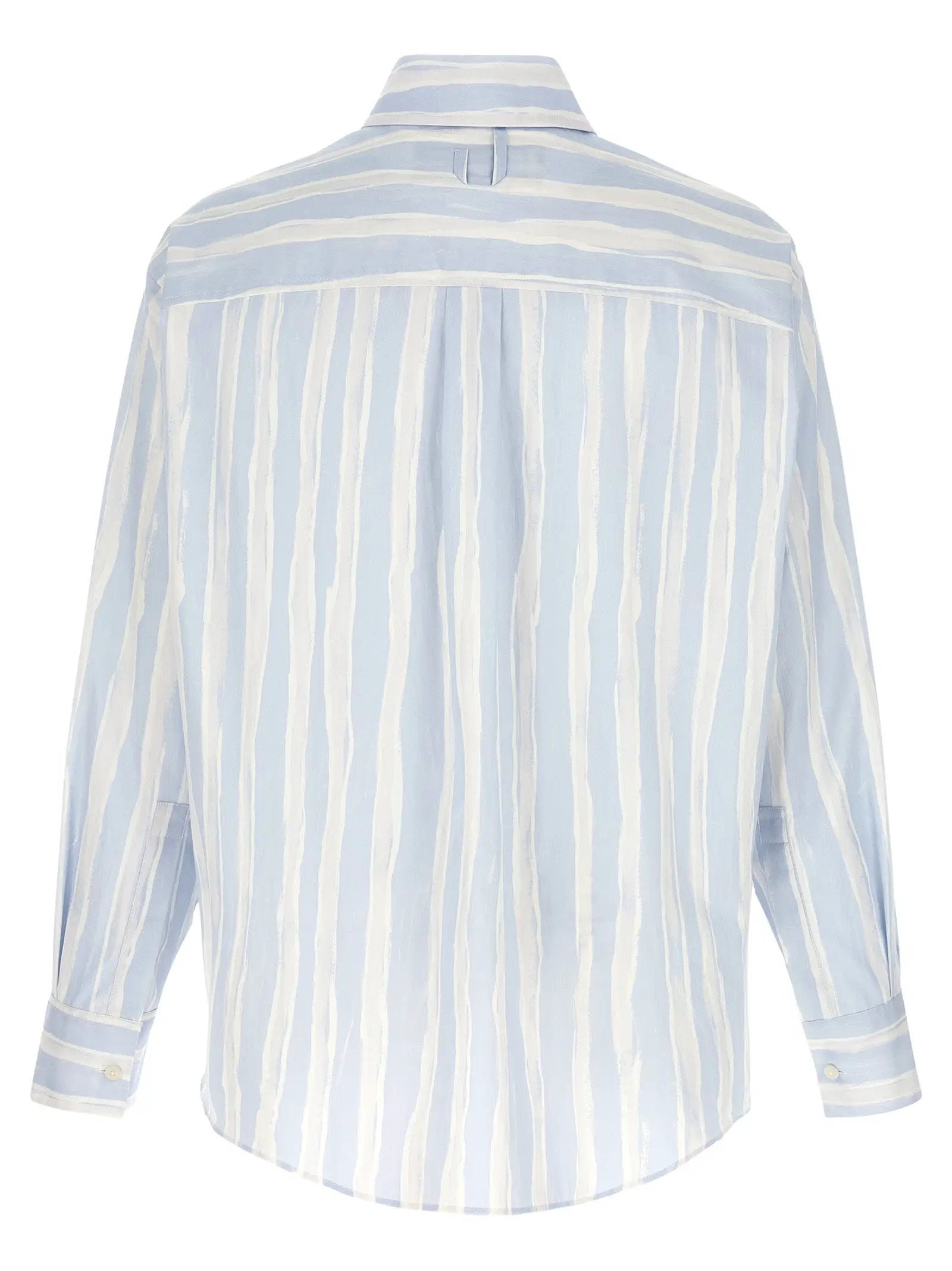 Jacquemus Blue Cotton Blouse