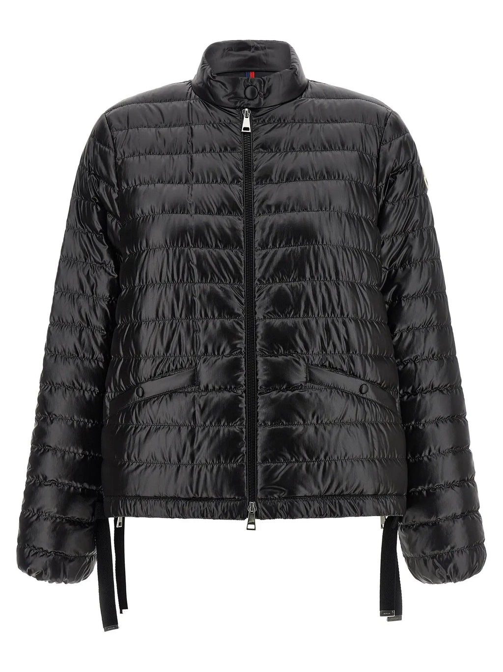 Moncler Black Polyamide Full-Length Jacket