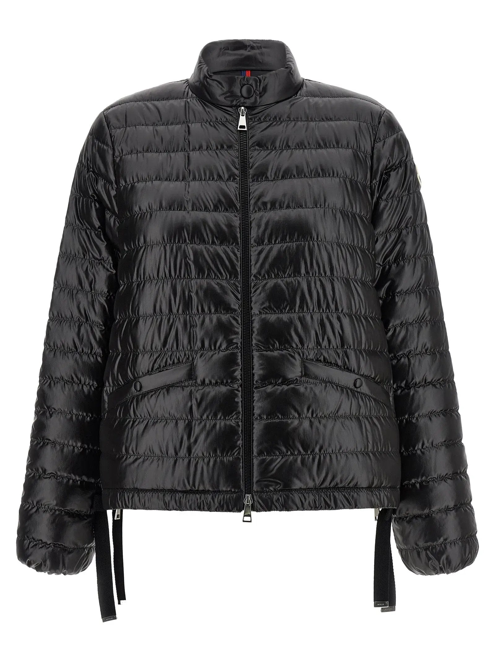 Moncler Black Polyamide Full-Length Jacket