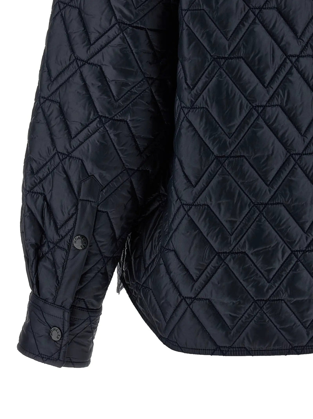 Moncler Blue Polyamide Shell Jacket