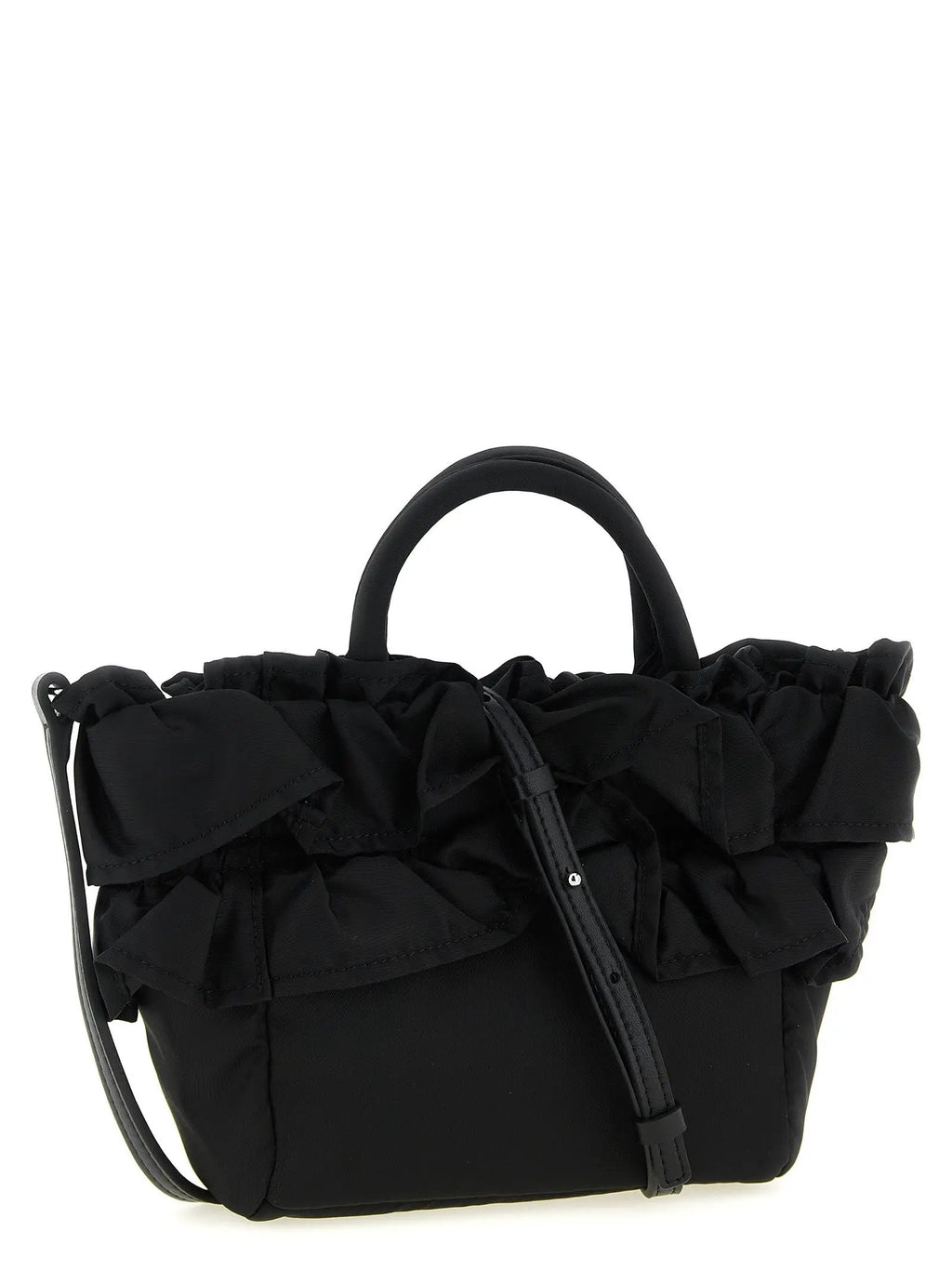Ganni Black Nylon Handbag