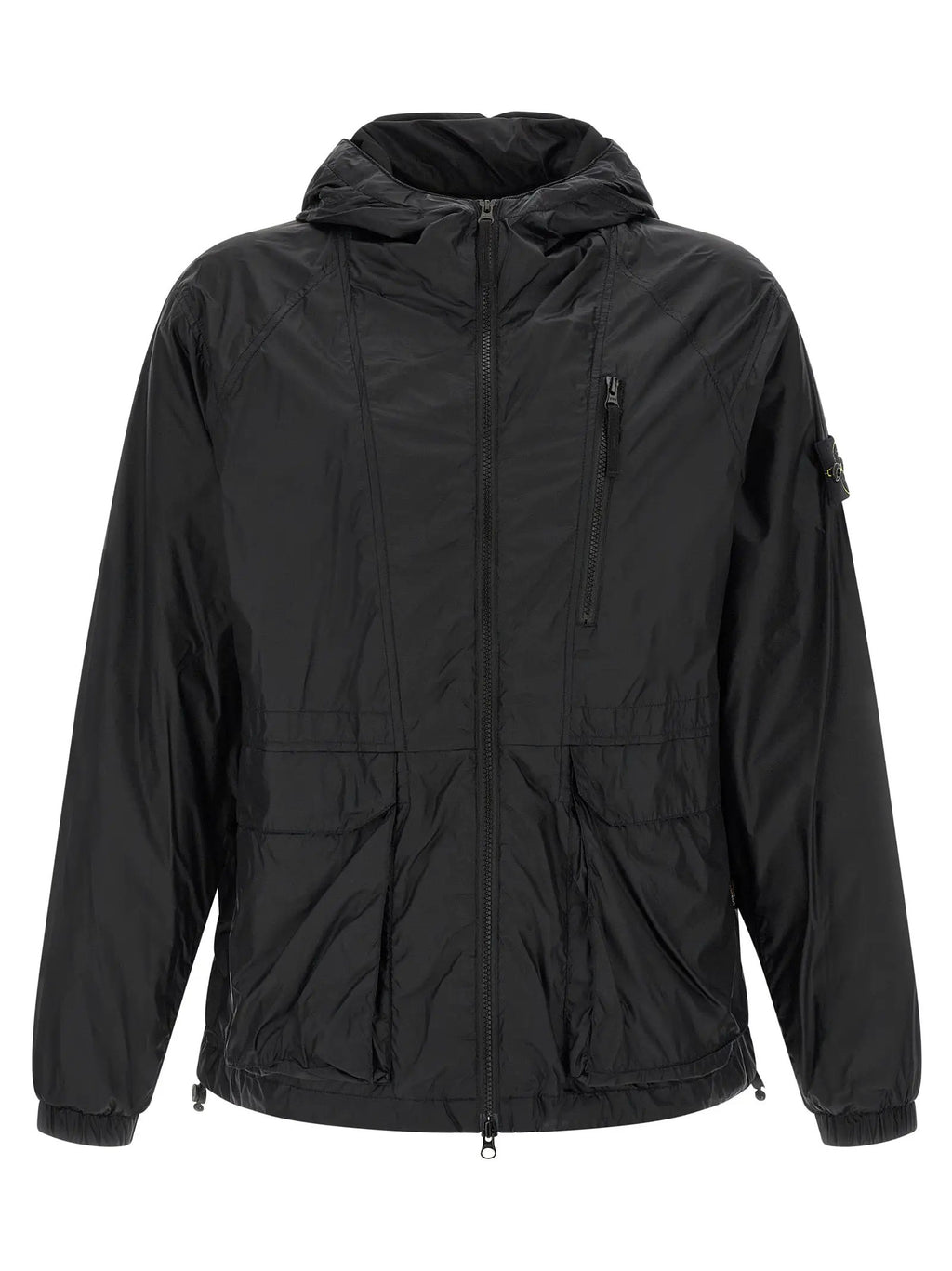 Stone Island Blue Polyamide Shell Jacket