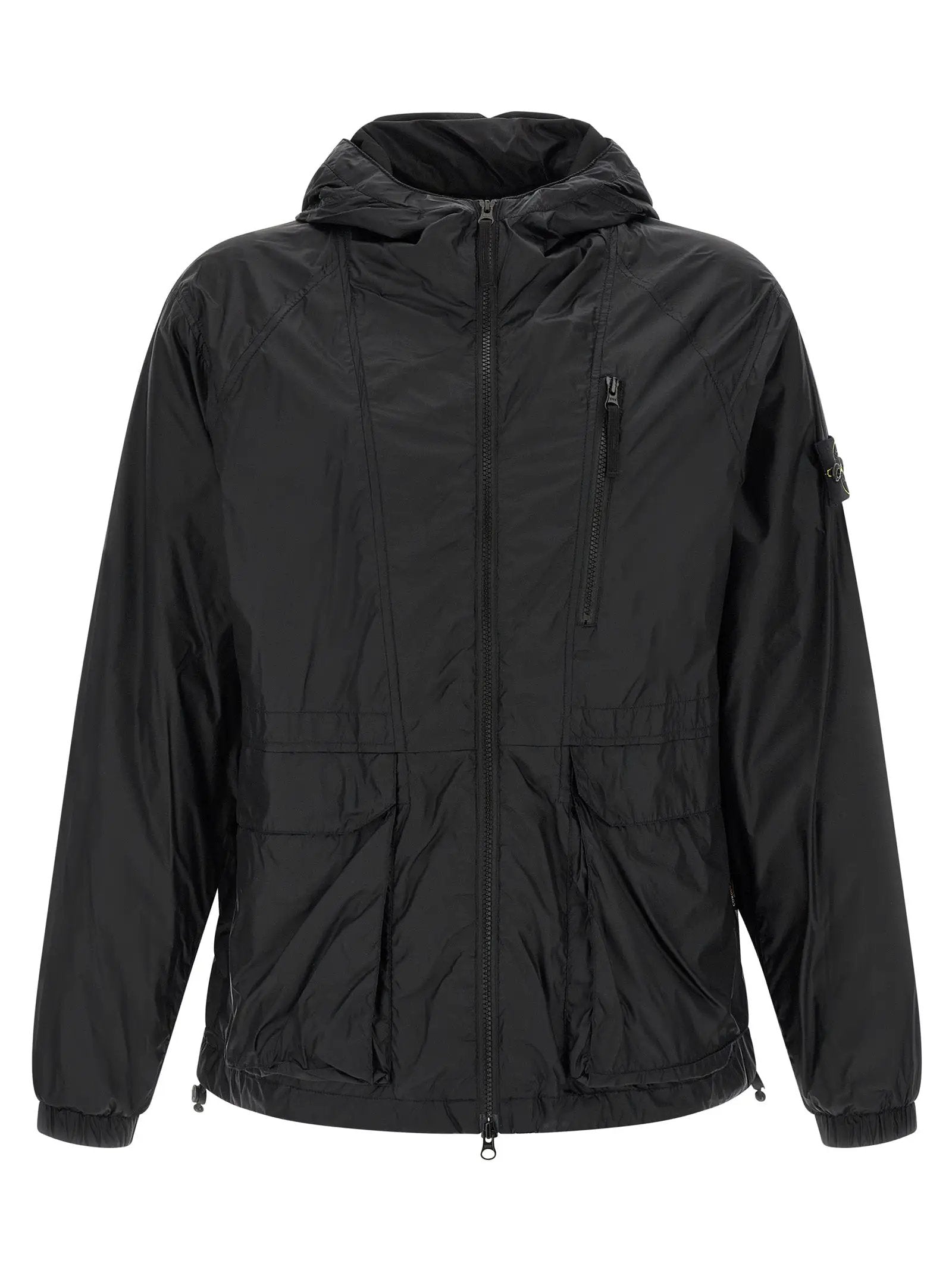 Stone Island Blue Polyamide Shell Jacket