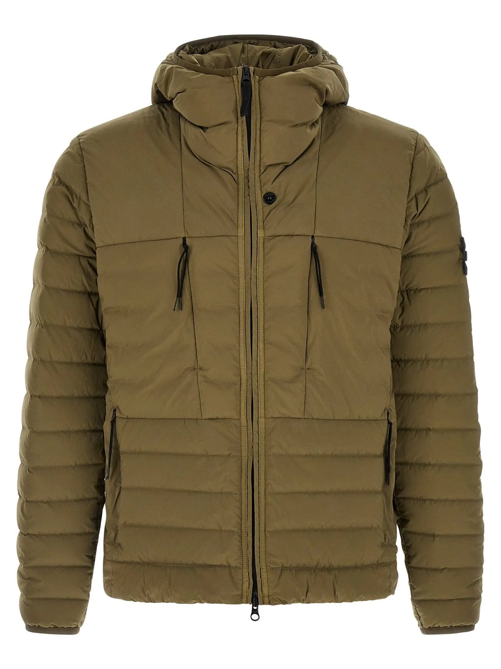 Stone Island Bicolor Polyamide Full-Length Jacket