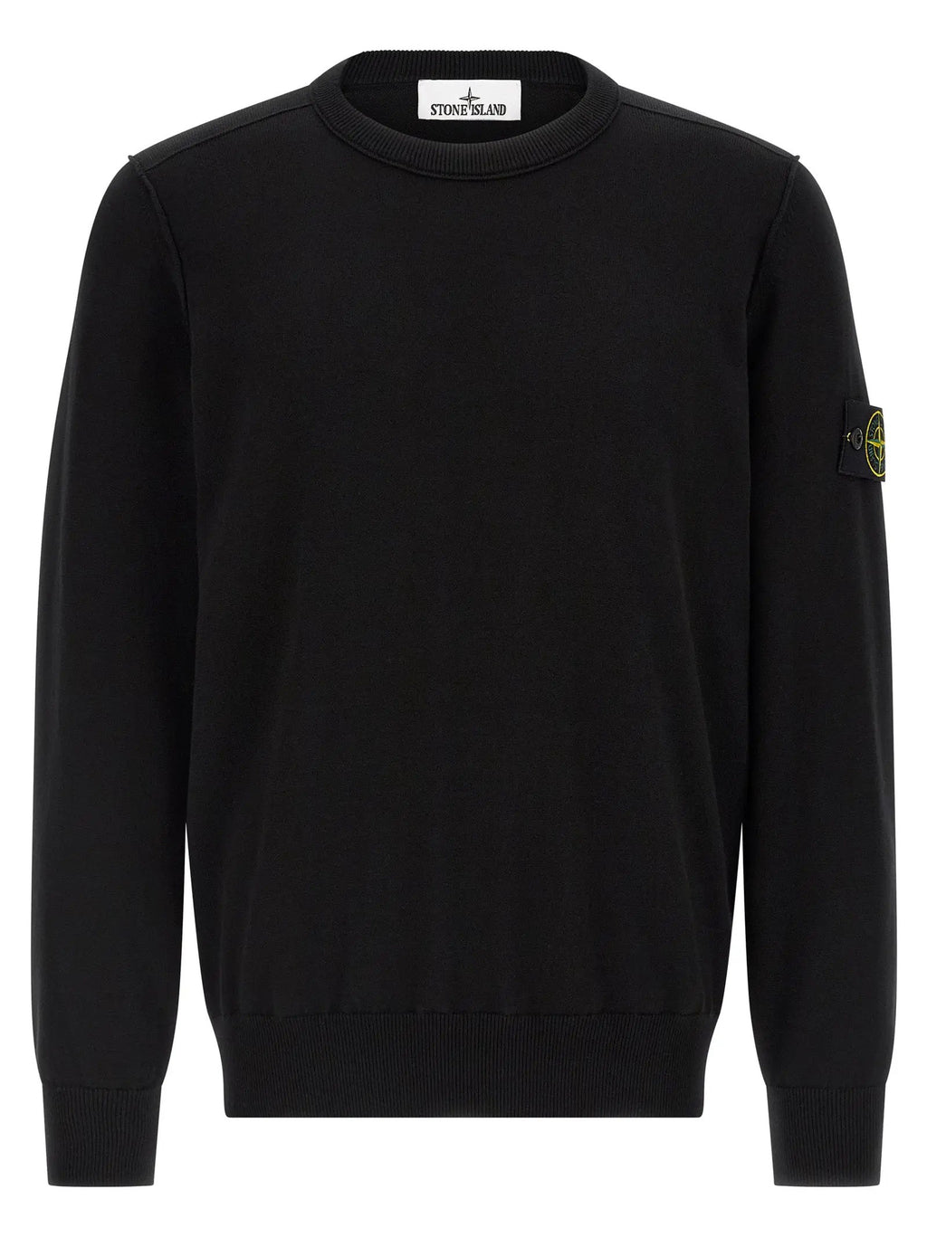 Stone Island Black Cotton Cardigan