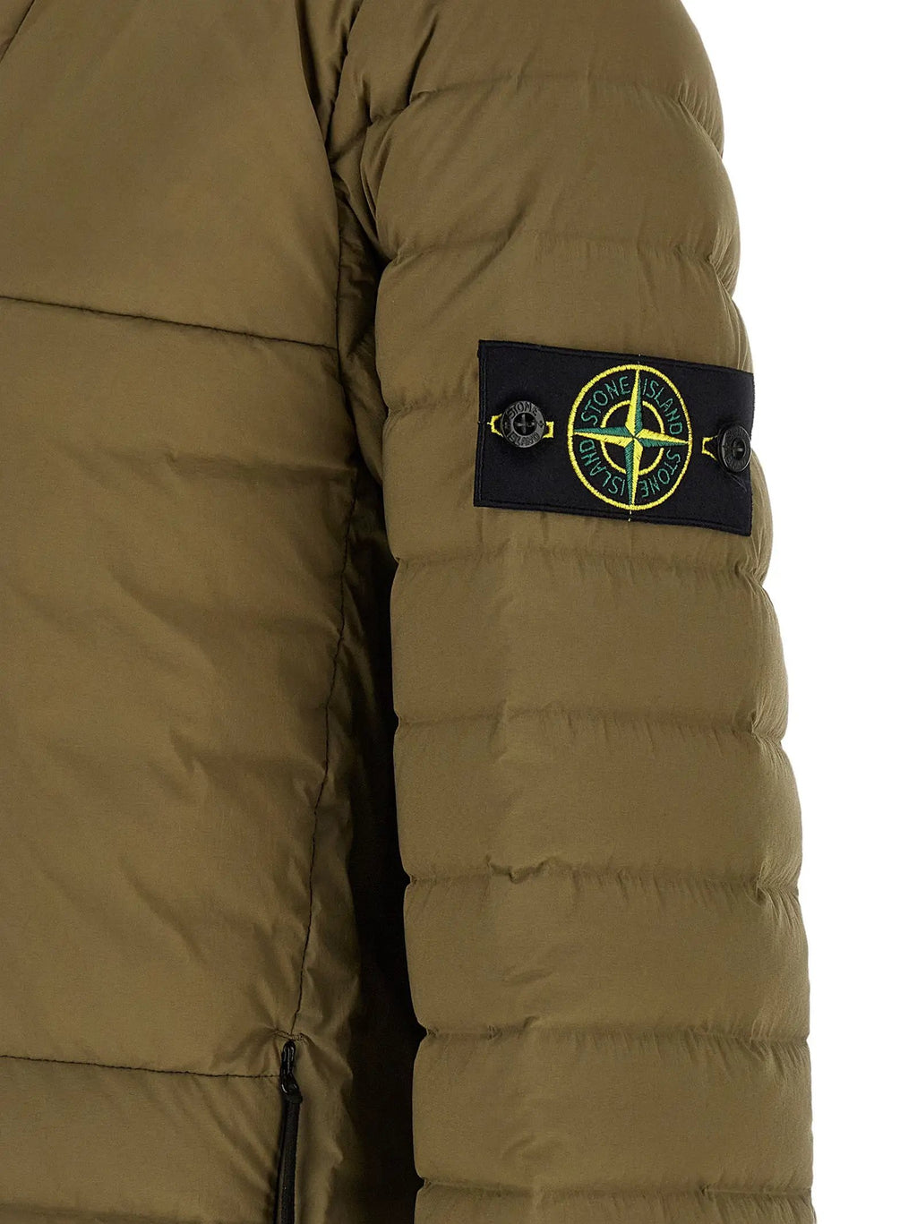 Stone Island Bicolor Polyamide Full-Length Jacket