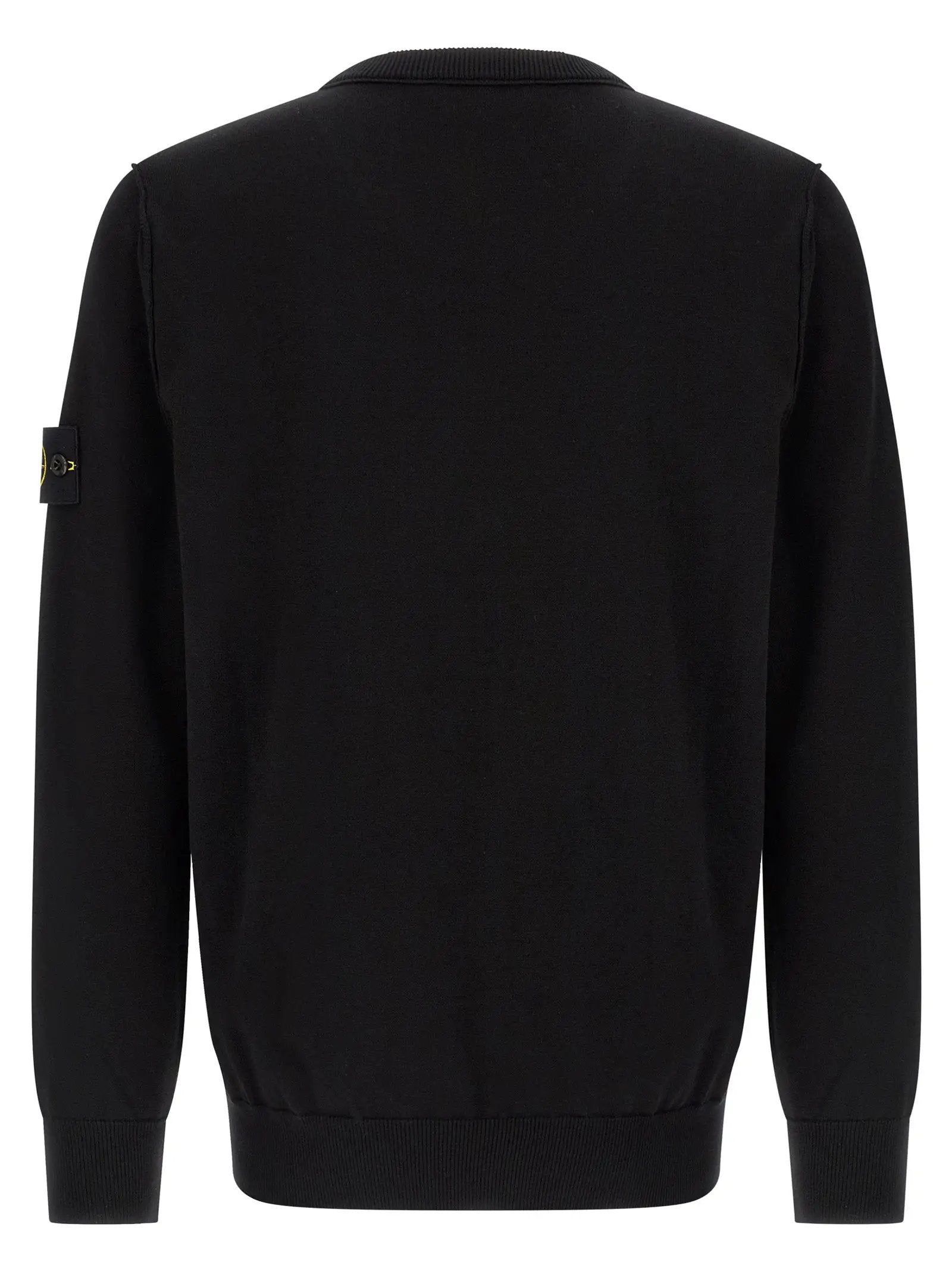 Stone Island Black Cotton Cardigan