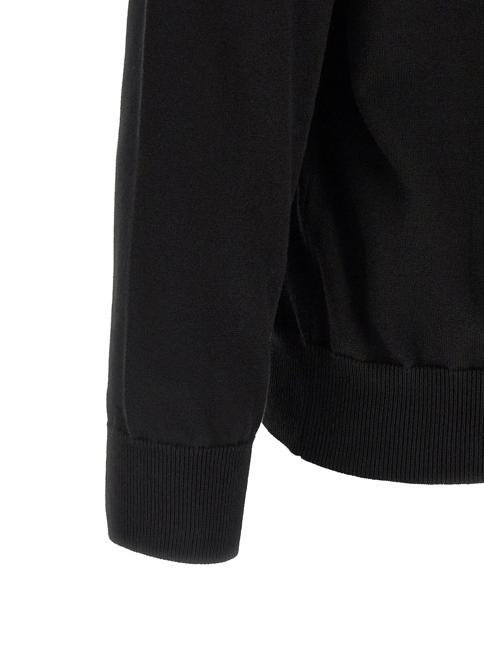 Stone Island Black Cotton Cardigan