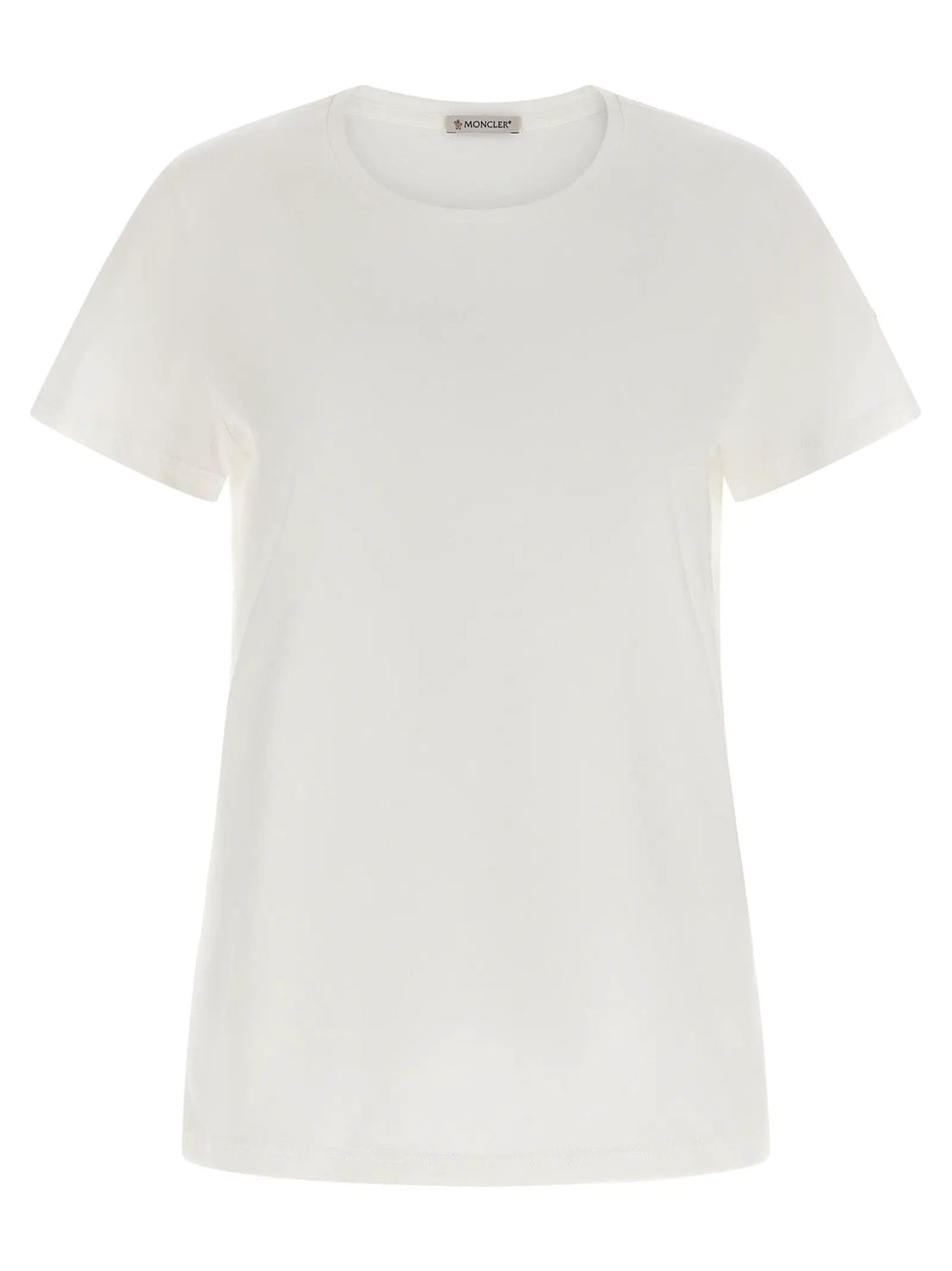 Moncler White Cotton T-Shirt