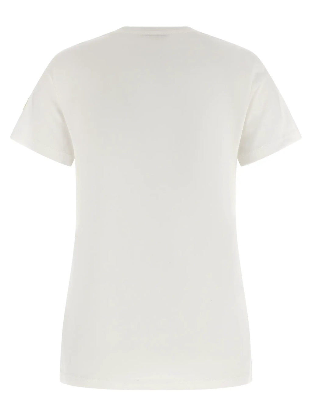 Moncler White Cotton T-Shirt