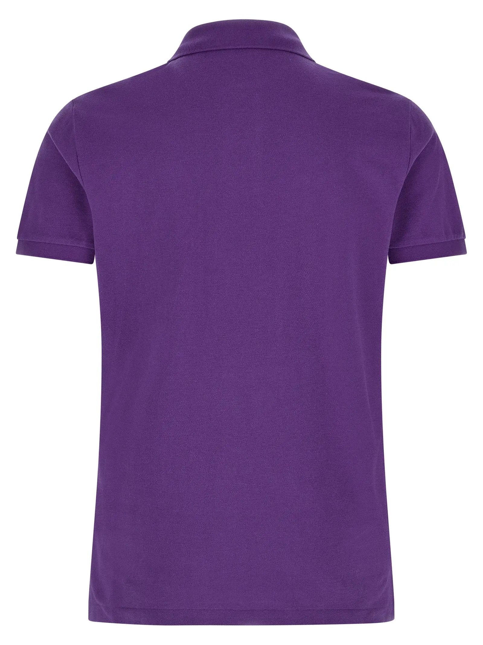 Polo Ralph Lauren Purple Cotton Polo Shirt