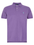 Polo Ralph Lauren Purple Cotton Polo Shirt