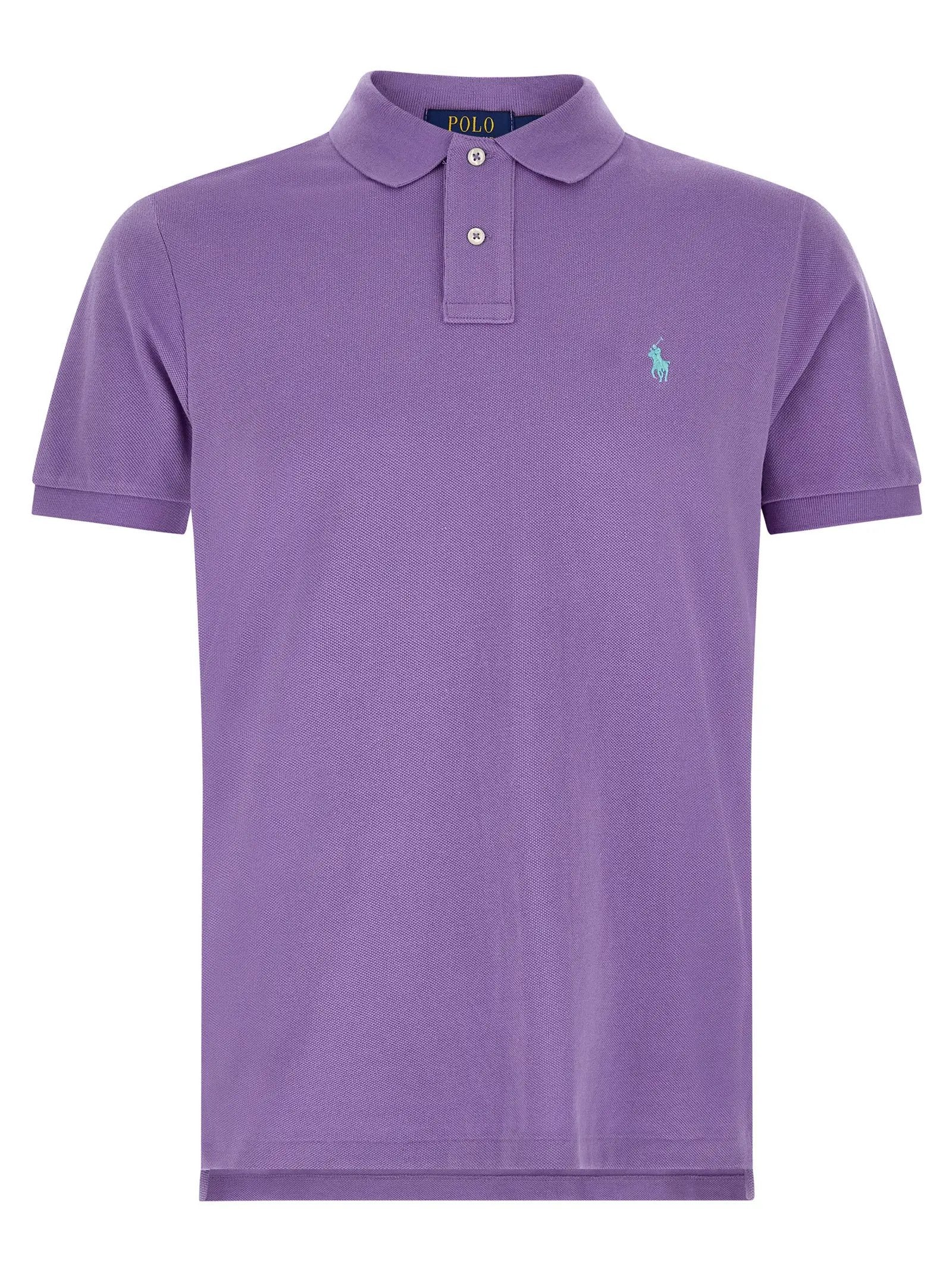 Polo Ralph Lauren Purple Cotton Polo Shirt
