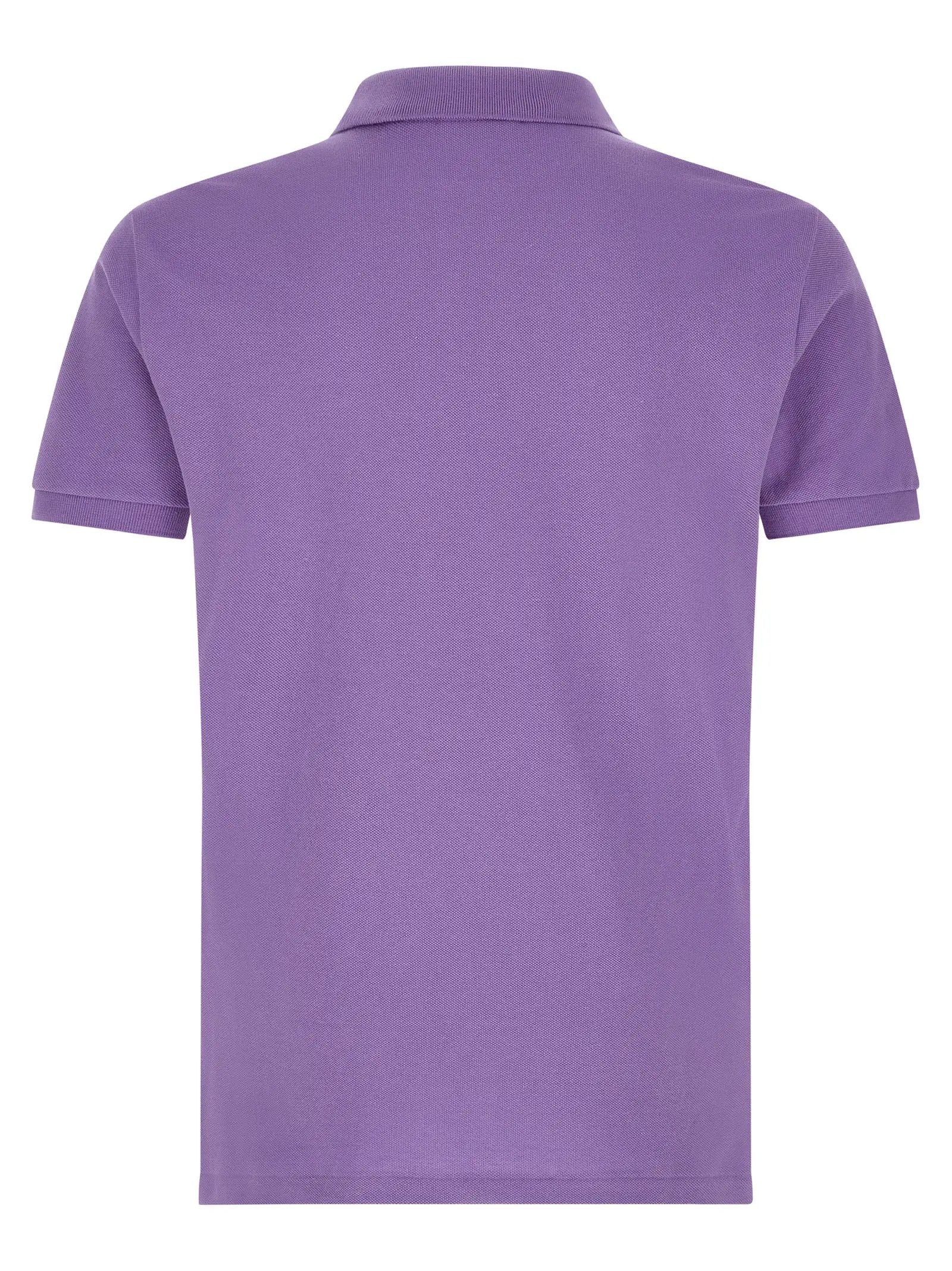 Polo Ralph Lauren Purple Cotton Polo Shirt
