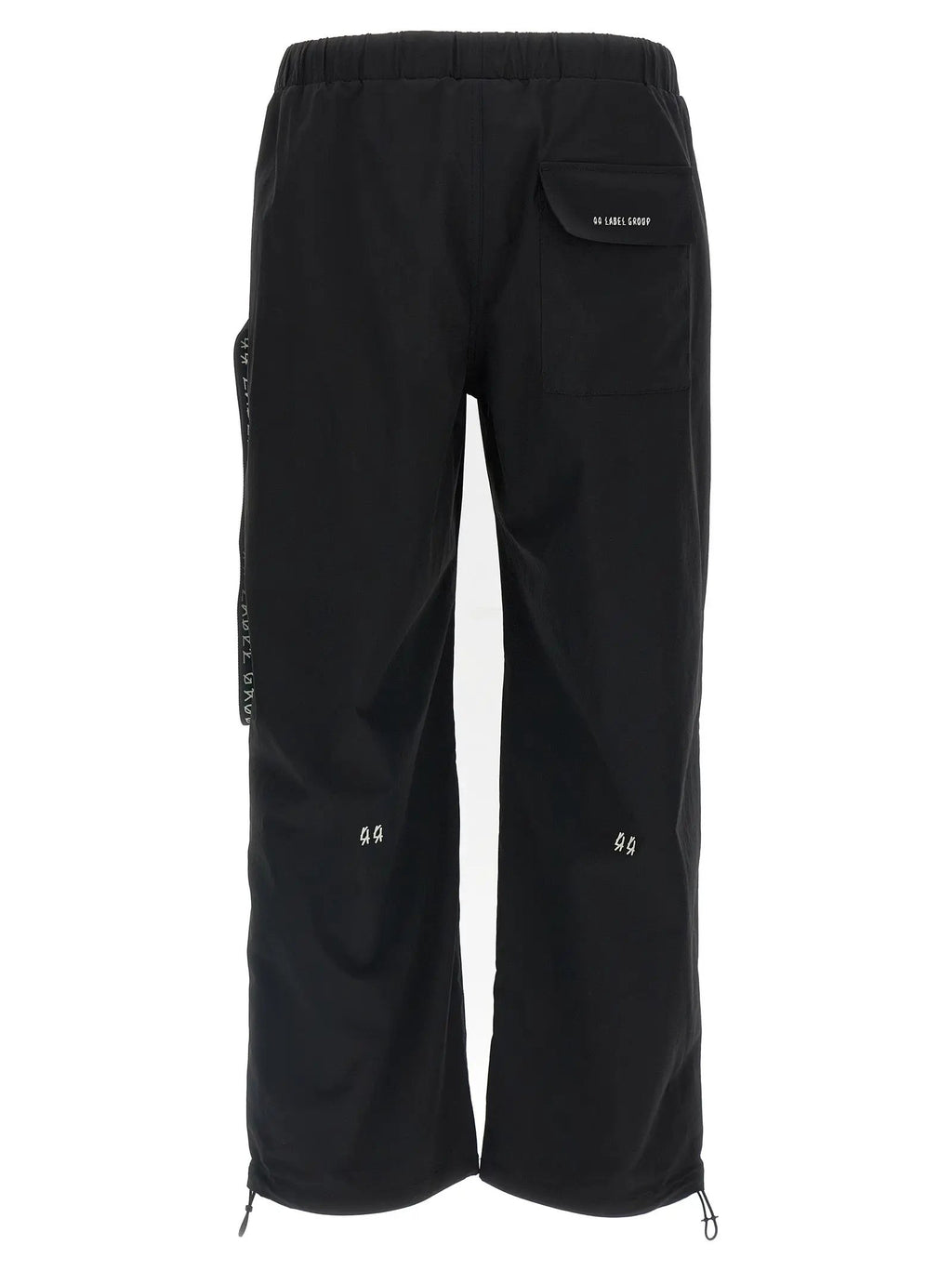 44 Label Group Black Polyamide Athletic Pants