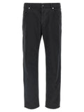 Stone Island Black Cotton Straight-Leg Jeans