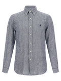 Polo Ralph Lauren Blue Linen Blouse