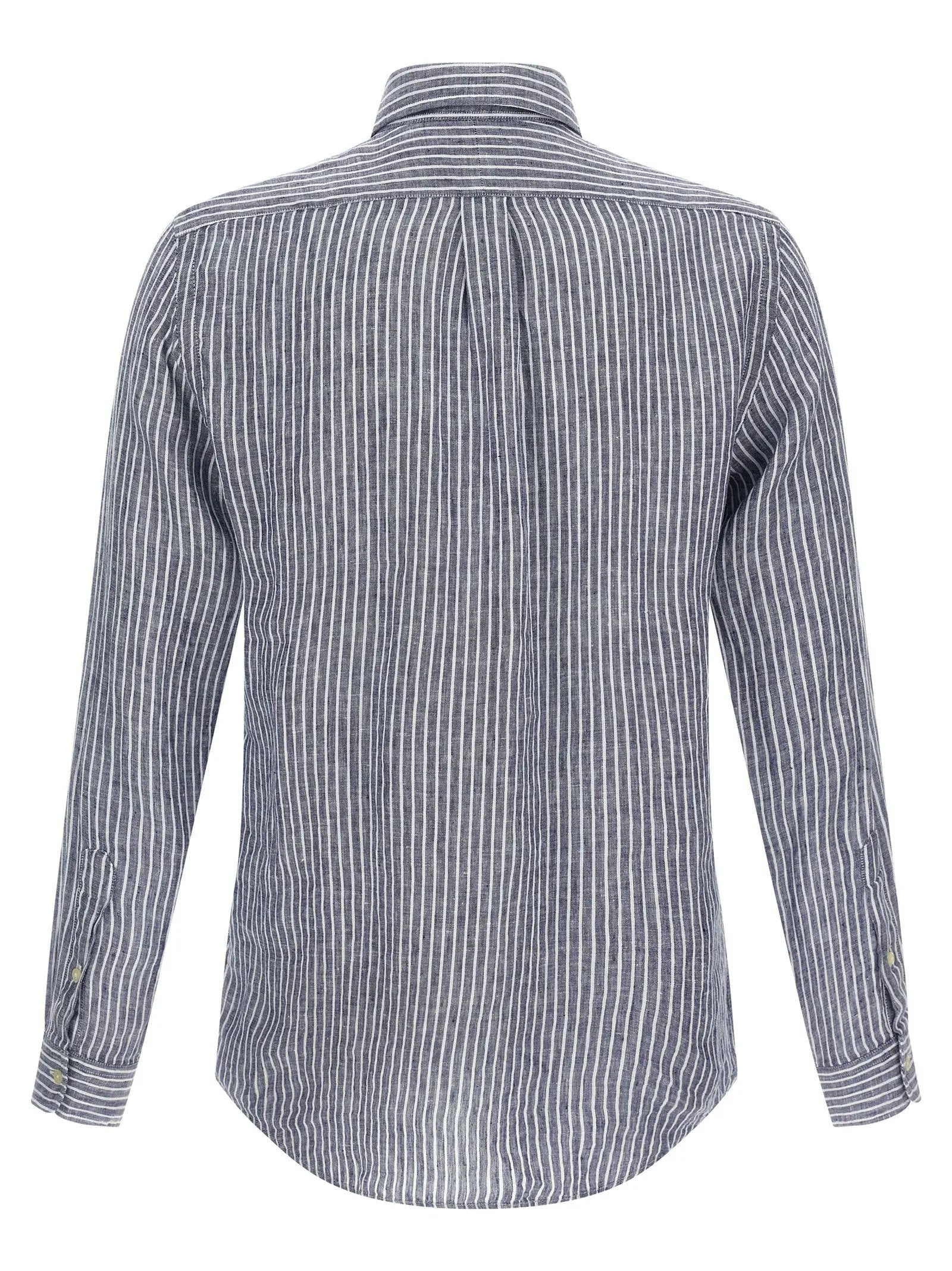 Polo Ralph Lauren Blue Linen Blouse