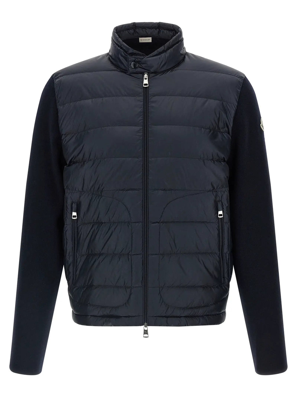 Moncler Blue Polyamide Cardigan