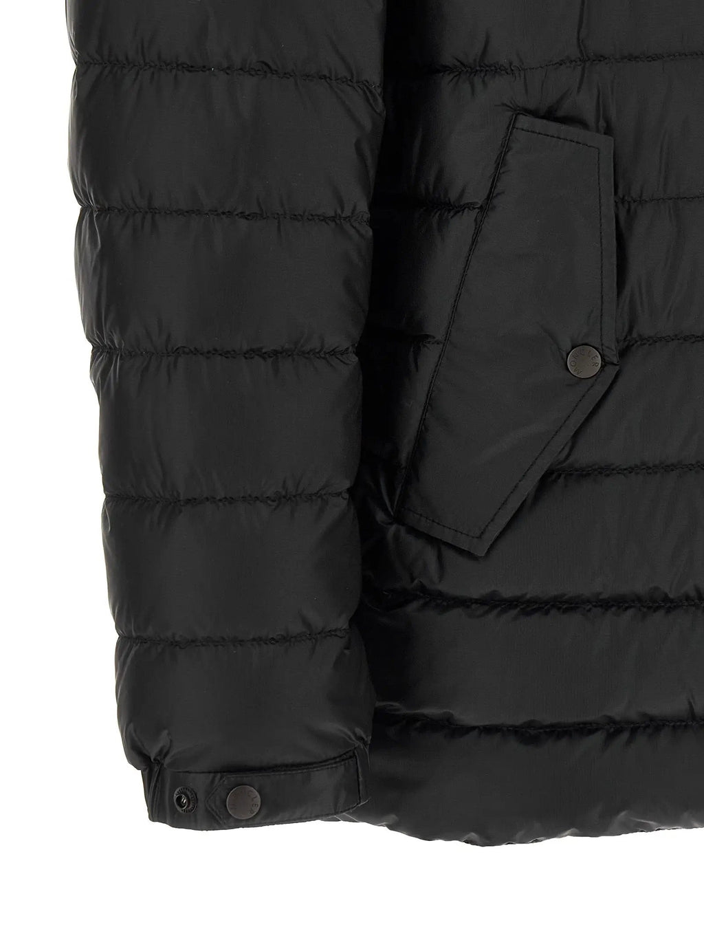 Moncler Black Polyamide Parka