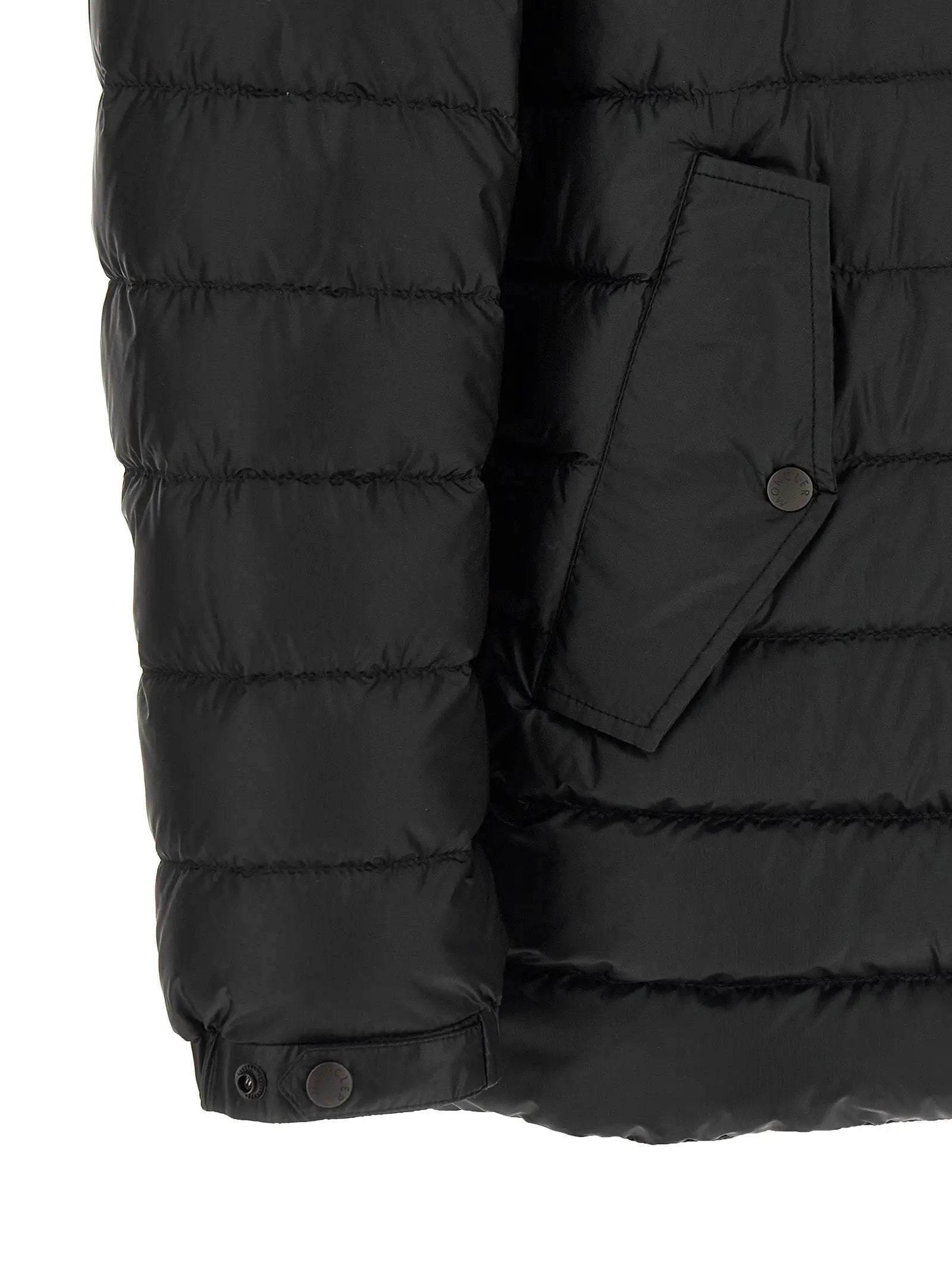 Moncler Black Polyamide Parka